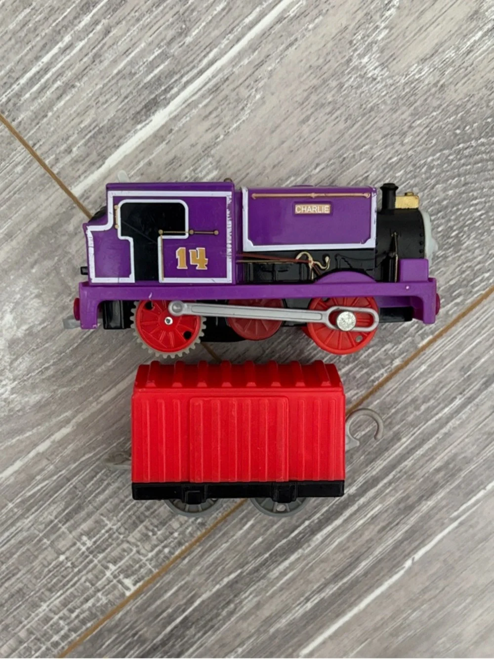Motorized Charlie and Tender 2013 Mattel - Thomas & Friends